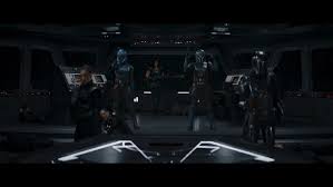 Of the chest being held by chains, the visor of its helmet is slightly broken on the bottom part. The Mandalorian Season 2 Finale Recap A Quest Complete A Jedi Returned The Ringer