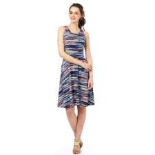Jessica Md Women S Fit And Flare Multi Print Dress Sears Sears Canada Dresses Print Dress Fit And Flare