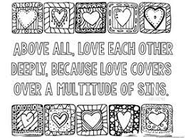 Wonderfully inspiring christian coloring pages and coloring books for adults (women and men), teens, tweens, and younger kids are popping up online as instantly downloadable pages and at bookstores. Love Bible Verse Coloring Pages 1 1 1 1