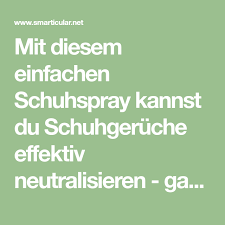 Anti Stink Spray Fur Schlecht Riechende Schuhe Selber Machen Spray Geruch Tipps Und Tricks
