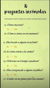 Encuesta 3 Preguntas Incomodas Preguntas Divertidas Preguntas Para Whatsapp