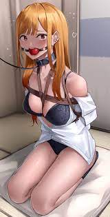 harris hero sono bisque doll wa koi wo suru kitagawa marin bondage bra  dress shirt open shirt pantsu | #939178 | yande.re