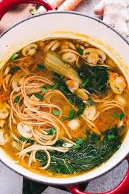 Easy Soba Noodle Soup Recipe Simple And Easy 30 Minute Soba Noodle Soup Prepared With Mushrooms Noo Winter Soup Recipe Soba Noodles Soup Noodle Recipes Easy