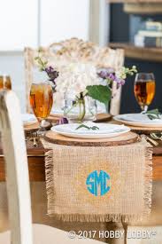 Add Some Sparkle To Your Home Decor With Glitter Iron On Appliques Table Runner Diy Diy Monogram Paper Crafts