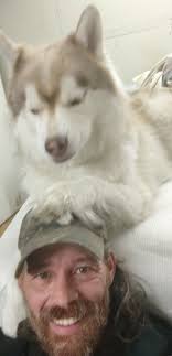 Kitten adopted by Huskies :)