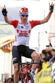 Tim wellens vuelve a ganar en la vuelta a andalucía. Arrival Tim Wellens Of Belgium And Team Lotto Soudal Celebration During The 65th Ruta Del Sol 2019 Stage 1 A 1705km Stage From Sanlucar De Sport