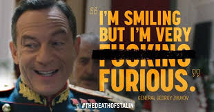 Exalt the glorious Khruschev! Whales and sharks quiver before his mighty  pursuit of food for the people. Steve Buscemi stars in The Death Of Stalin,  NOW PLAYING in theaters across the country,