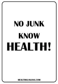 No Junk Know Health Junkfood Fastfood Healthyfood Healthslogans