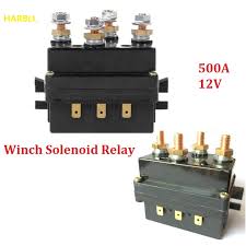 They have the same purpose: Harbll 12v Winch Solenoid Relay Controller 500a Dc Beralih 4wd 4x4 Perahu Atv Kontrol Winch Solenoid 12v Winch Solenoid4wd Switch Aliexpress