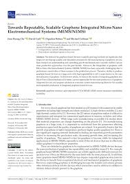 PDF) Towards Repeatable, Scalable Graphene Integrated Micro-Nano  Electromechanical Systems (MEMS/NEMS)