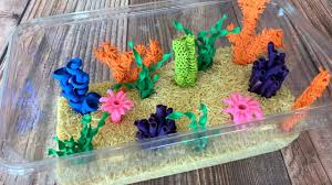 How To Make A Model Of The Great Barrier Reef Out Of Pasta Youtube Coral Reef Art Coral Reef Craft Pasta Art