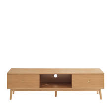 Ce meuble tv est idéal dans une salle de séjour. Grude Meuble Tv Vintage En Bois Drawer