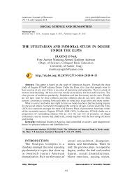 May 23rd, 2021, 8:45 pm. Pdf The Utilitarian And Immoral Study In Desire Under The Elms