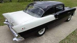 The 1957 nascar grand national series saw driver buck baker win his second consecutive nascar grand national series championship. 1957 Chevrolet 150 Black Widow Sedan Nascar Tribute Youtube