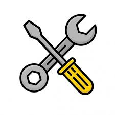 Wrench And Screwdriver Vector Illustration With Simple Design Isolated On White Background Wrench Clipart Repair Screwdriver Png And Vector With Transparent In 2020 Vector Illustration Engineering Tools Procreate Ipad Art