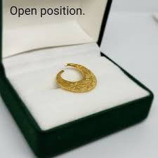 Real Sterling Silver Nattiyan Earrings 2variants Mens Accessories Jewelry Mens Gifts Sterling Silver Plain nattiyan earrings 18k gold plated. real sterling silver nattiyan earrings