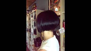 Primero le cortamos el cabello con bob invertido y nuca zumbada. Hair Makeover Long To Bob Haircut With A Buzzed Nape Youtube