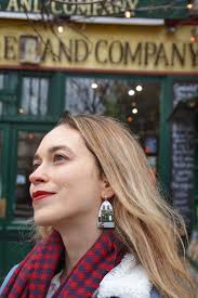 Paris Earrings: Shakespeare and Co. Polymer Clay Earrings