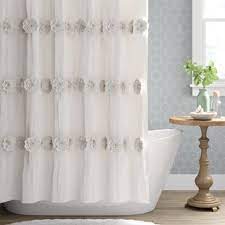 Arichomy shower curtain set bathroom fabric fall curtains waterproof colorful funny with standard size 72 by 72 (blue). Bathroom Shower Curtain Sets Wayfair