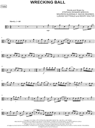 Download the album bangerz on itunes: Miley Cyrus Wrecking Ball Viola Sheet Music In D Minor Download Print Viola Sheet Music Sheet Music Violin Sheet Music