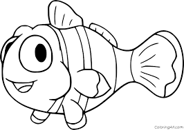 Color in this picture of clownfish and share it with others today! Clownfish Coloring Pages Coloringall