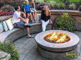 Whether you're looking to warm your backyard or your patio, lowe's has a wide selection of fire pits and accessories, outdoor fireplaces, gas patio heaters and chimineas to add ambiance to your outdoor space. Reasons To Add A Backyard Fire Pit A New Image Landscape