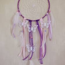 Attrape Reve Papillon Violet Capteur Reve Personnalise Attrape Reve Modeles De Crochet Attrape