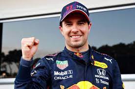Sergio pérez now leads for red bull, his teammate verstappen is second, with hamilton third! Sergio Perez Wins Dramatic Azerbaijan Gp After Max Verstappen And Lewis Hamilton Crash Wheels