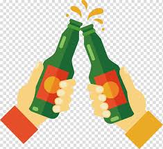 Free clip art of beer stock vector 186kb 1549x1454: Beer Bottle Toast Icon Raise The Beer Toast Transparent Background Png Clipart Hiclipart