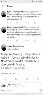 How to see the android 11 easter egg. Oneui 3 0 Android 11 Public Beta Ready For Galaxy Note 20 S20 More