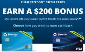 The chase freedom flex is chase's newest cash back credit card, taking the old chase freedom card and adding new benefits and bonus categories. Chase Freedom Flex Credit Card Referral 200 Sign Up Bonus No Annual Fee Ebay