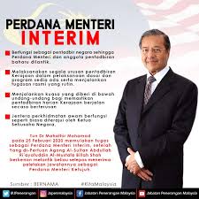 Dr mahathir dilihat memasuki perdana putra di sini, yang menempatkan pejabat perdana menteri, pada 9.29 pagi. Perdana Menteri Interim Jabatan Penerangan Malaysia