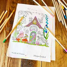 Maybe you would like to learn more about one of these? World Of Flowers Colouring Competition Johanna Basford Johanna Basford