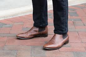 My brown leather chelseas are the first pair i reach for in the fall, especially when i'm in a hurry. Non Suede Chelsea Boots Dappered Threads