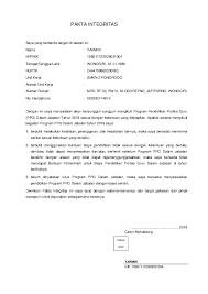 Pakta integritas merupakan ppg merupakan pernyataan calon peserta ppg 2021 dan sebagai bukti kelengkapan data anda bahwa tidak ada unsur rekayasa atau manipulasi dan absah apa adanya. Pdf Pakta Integritas Kang Thamrin Academia Edu