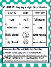 Kindergarten Grade 1 Weather Picture Sort Graph Activity And Chart Activity