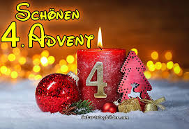 🌟 Wünsche schönen 4. Advent 🌟 🙏 Genießt die besinnliche Zeit mit Euren  Liebsten. 🙏 ____ Jetzt kostenlos Grußkarten versenden: ▶️▶️  Geburtstagsgrüsse Bilder Karten ✓ ▶️▶️ Folge Geburtstags - Bilder Videos  Karten