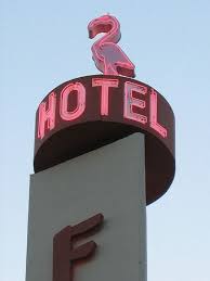 Boulderinn Flamingo Hotel Retro Sign Vintage Signs