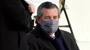 Senator ted cruz, washington d. Ted Cruz Wears Come And Take It Mask Cbs19 Tv
