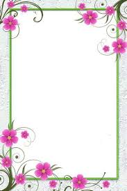 Para Ti Paola Que Tengas Un Gran Dia Junto A Tus Colegas Que La Pases Bien Te Deseo Lo Mej Floral Border Design Flower Background Design Frame Border Design