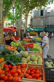 The Market At Aix En Provence Provence France Provence South Of France