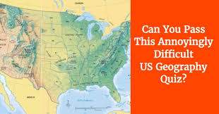Challenge them to a trivia party! Can You Pass This Annoyingly Difficult Us Geography Quiz All About States