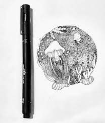 But 3d printing pens are just about as easy as drawing with a standard utensil. Stippling Black Pen Illustration Pen Illustration Illustration Artwork Pen Art
