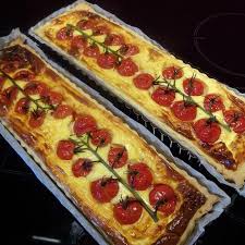 Tarte Aux Tomates Cerise Fromage De Chevre Basilic Et Thym Recette Tarte Aux Tomates Cerises Tarte Tomate Recettes Faciles Et Delicieuses