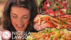 Simply nigella recipes fish tacos. Nigella S Simple Salad Recipes Forever Summer With Nigella Youtube