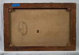 Adelaide Brooks Johnson 1877-1959 19th Century Sunset Seascape Woman Artist  Oil Painting