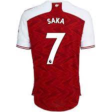 Our arsenal shop is featuring new arsenal jerseys and apparel at the ultimate sports store. 2020 21 Adidas Bukayo Saka Arsenal Home Authentic Jersey Soccerpro Arsenal Adidas Jersey