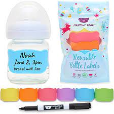 Amazon Com Baby Bottle Labels For Daycare 6 Pcs Multi Color Baby