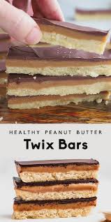 Healthy Peanut Butter Twix Bars Vegan Gluten Free Ambitious Kitchen Video Recipe Video Food Videos Desserts Healthy Dessert Recipes Vegan Desserts