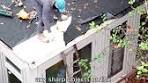 Fixing Leaking Garden Room Roof with EPDM Rubber ...